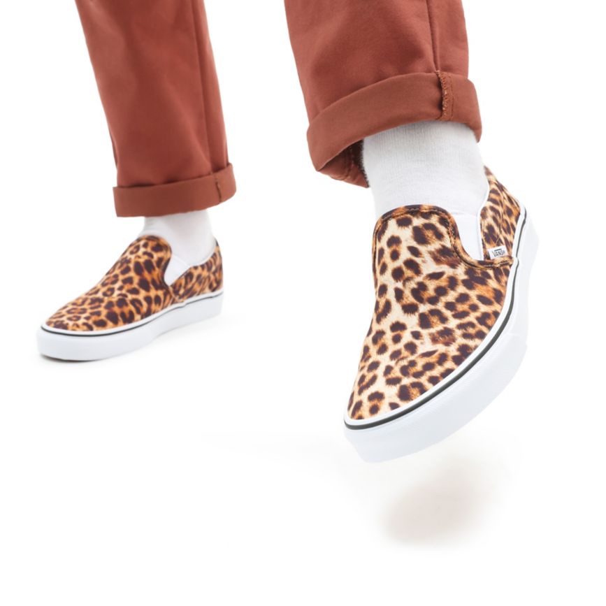 Vans Leopard Klasik Slip-On Ayakkabi Leopar | VN011J5BN25