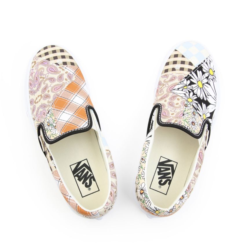 Vans Meadow Patchwork Klasik Slip-On Ayakkabi Renkli | VN207N5ES73