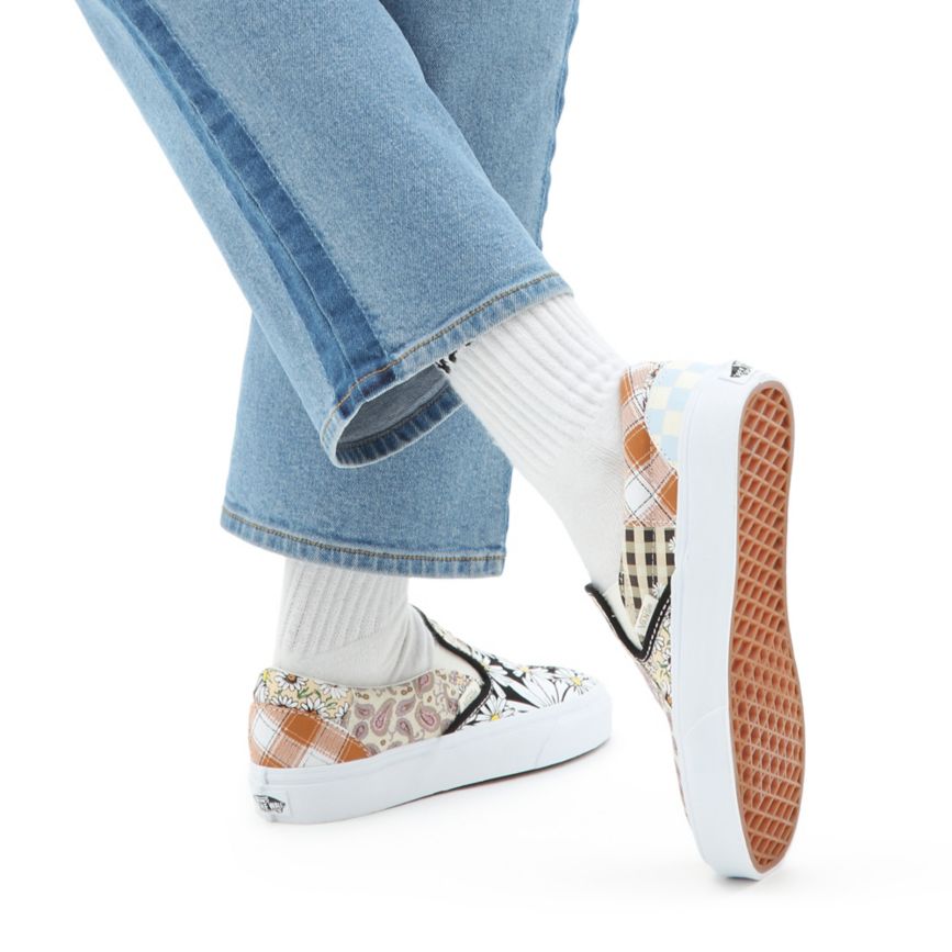 Vans Meadow Patchwork Klasik Slip-On Ayakkabi Renkli | VN207N5ES73