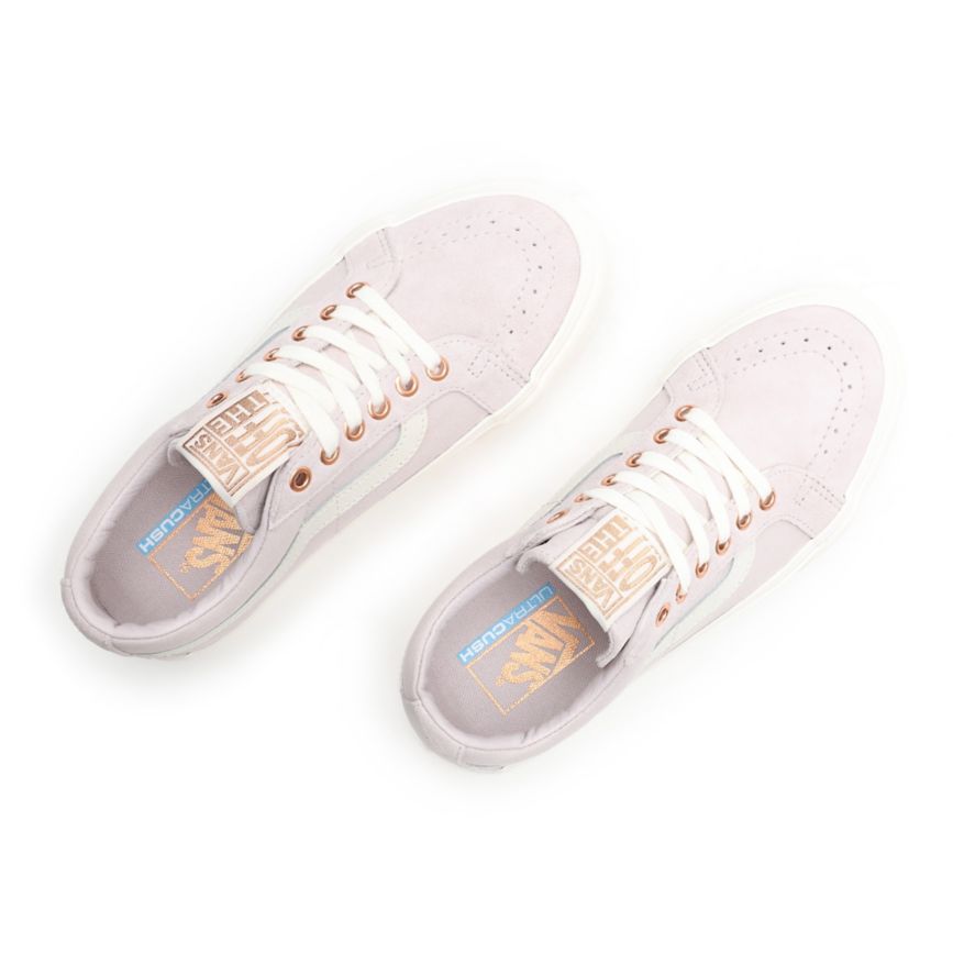 Vans Metallic Stitch SK8-Low Reissue SF Ayakkabi Pembe | VN669B9QT74