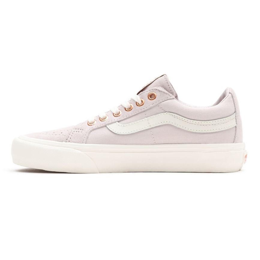 Vans Metallic Stitch SK8-Low Reissue SF Ayakkabi Pembe | VN669B9QT74
