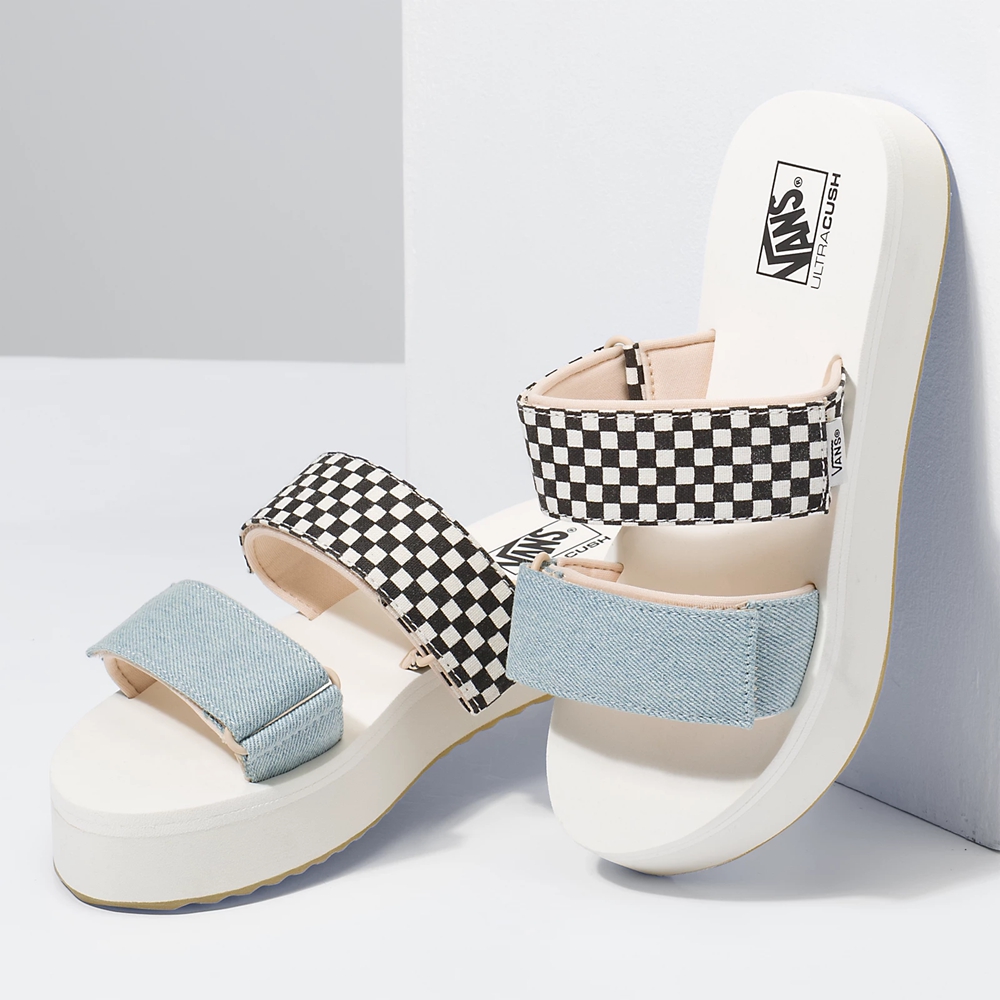 Vans Mix Match Cayucas Terlik Mega Platform Beyaz | VN584E0NB11