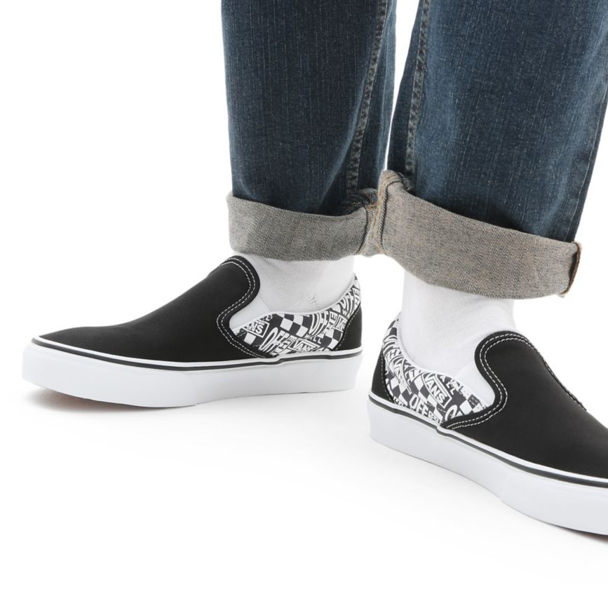 Vans Off The Wall Klasik Slip-On Ayakkabi Siyah | VN143U9JJ40