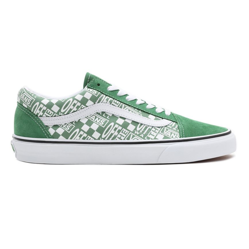 Vans Off The Wall Old Skool Ayakkabi Yeşil | VN183L2EY09