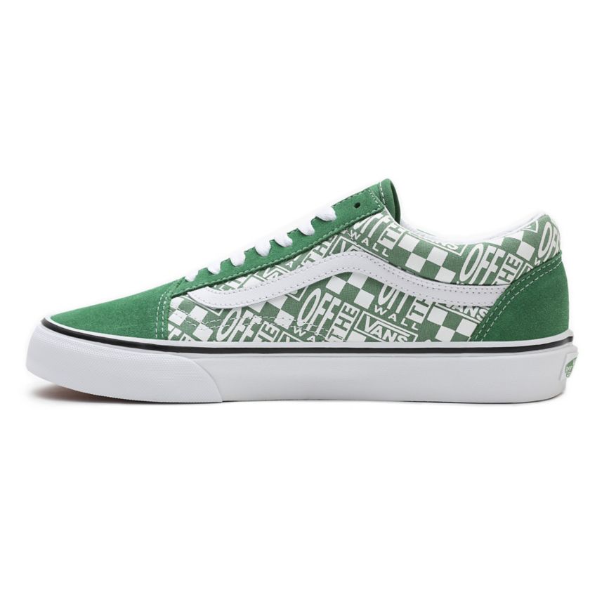 Vans Off The Wall Old Skool Ayakkabi Yeşil | VN183L2EY09