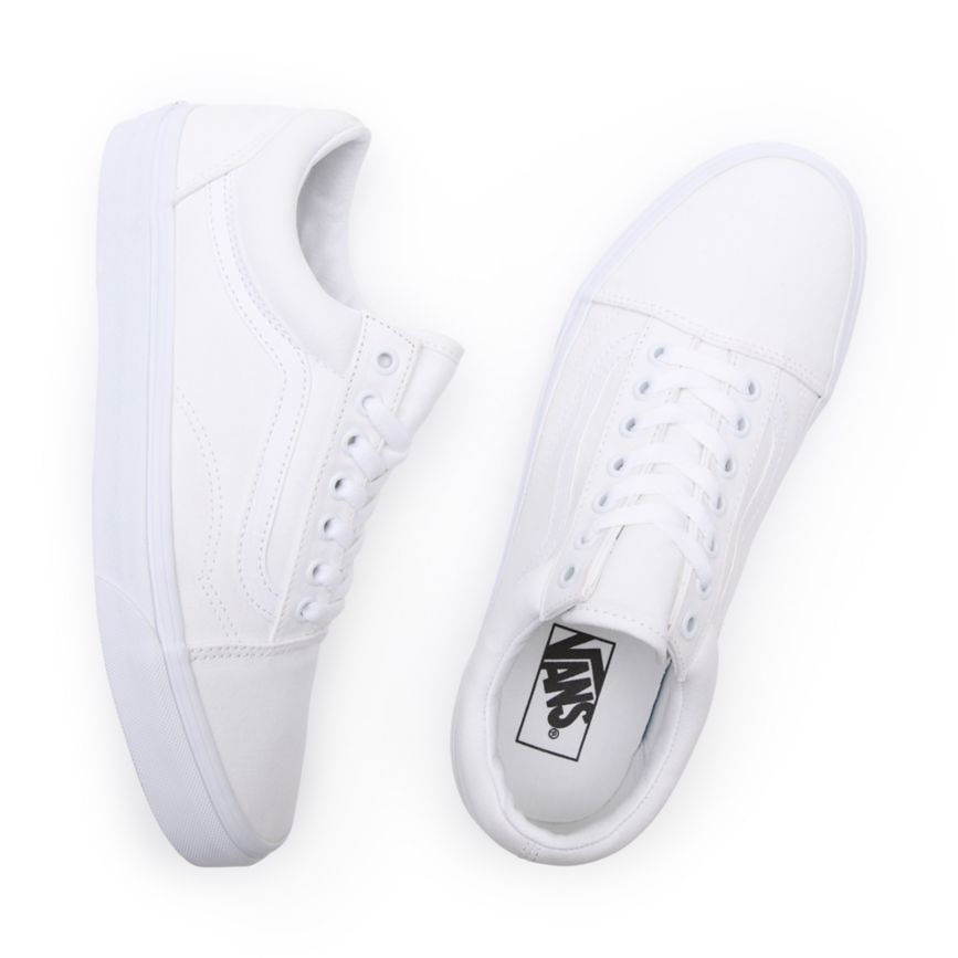 Vans Old Skool Ayakkabi Beyaz | VN546U0JY06