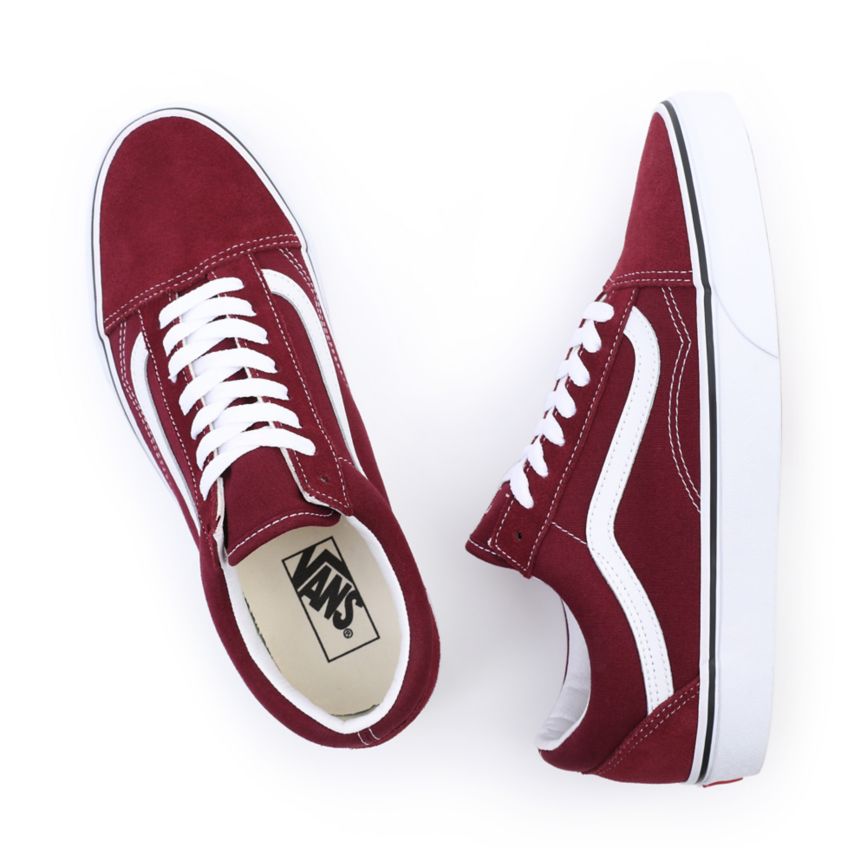 Vans Old Skool Ayakkabi Bordo | VN741I1NF73
