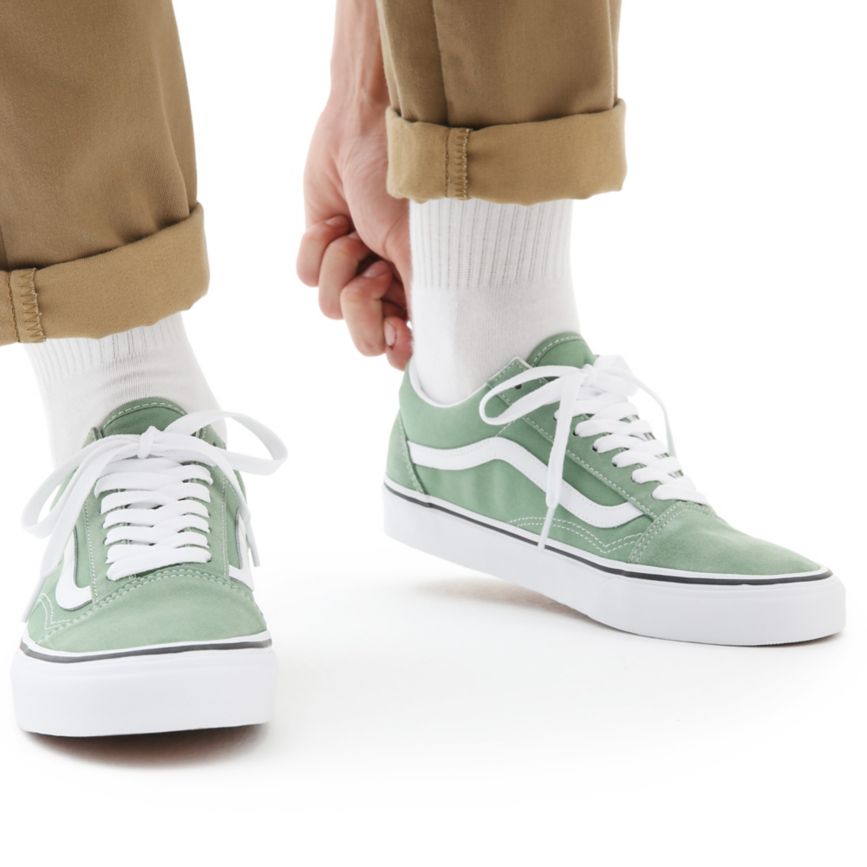 Vans Old Skool Ayakkabi Yeşil | VN303P3KU32