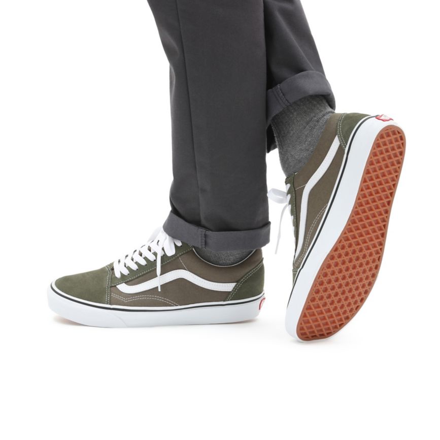Vans Old Skool Ayakkabi Zeytin Yeşili | VN225K1WO32