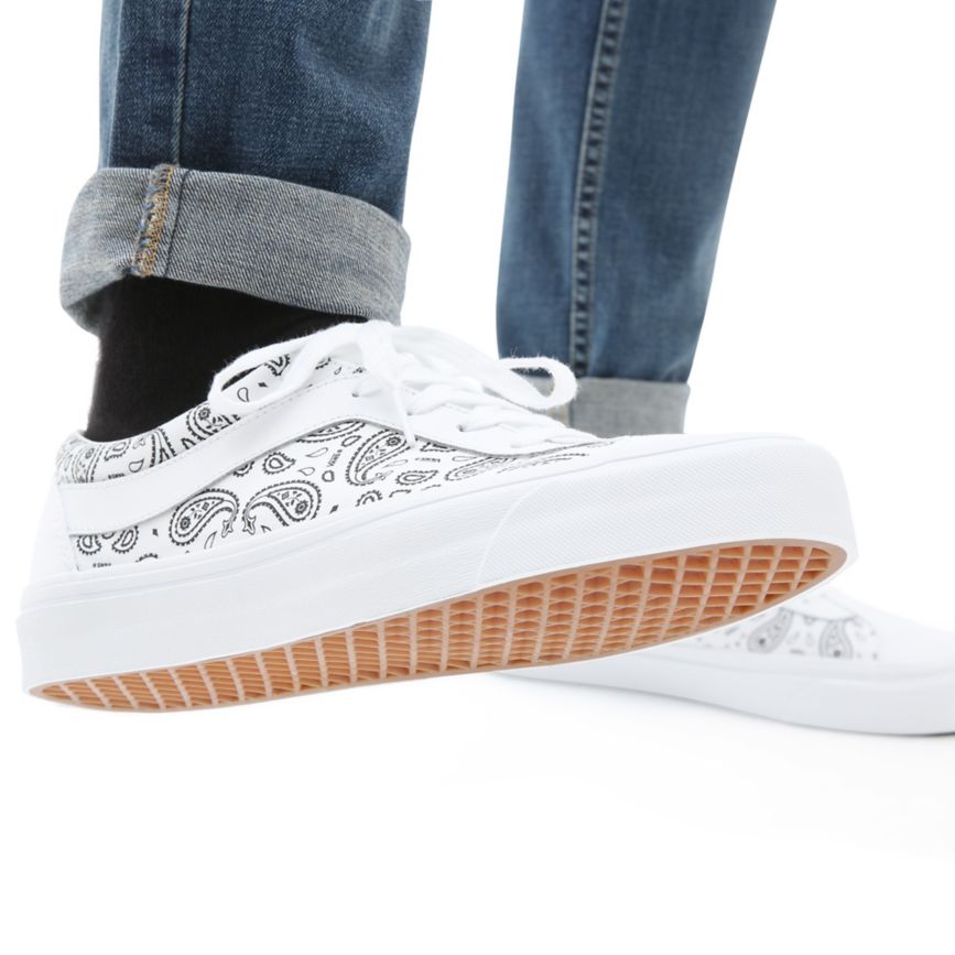 Vans Paisley Bold NI Ayakkabi Beyaz | VN058I1EP70