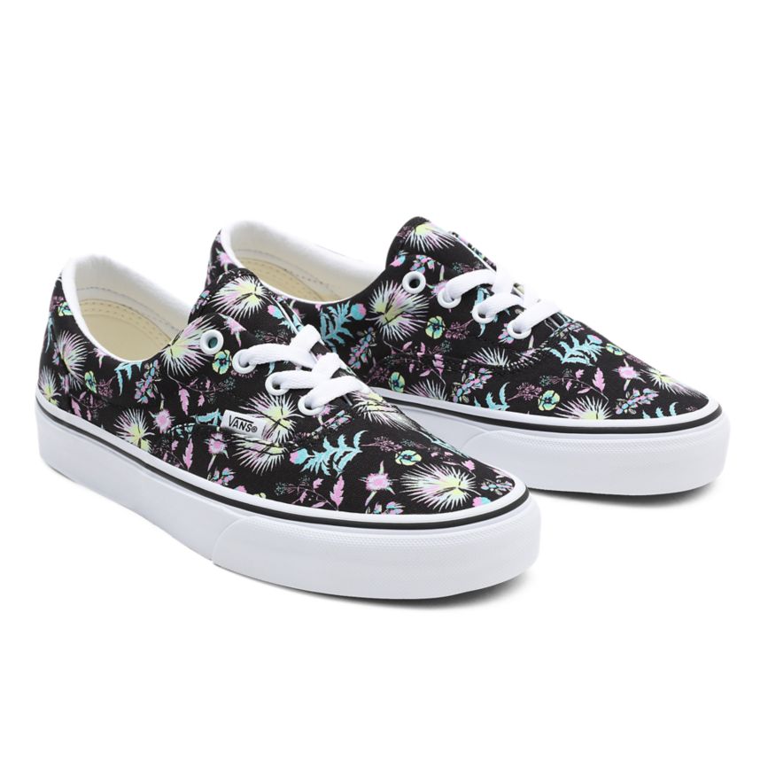Vans Paradise Floral Era Ayakkabi Siyah | VN924A0GU69