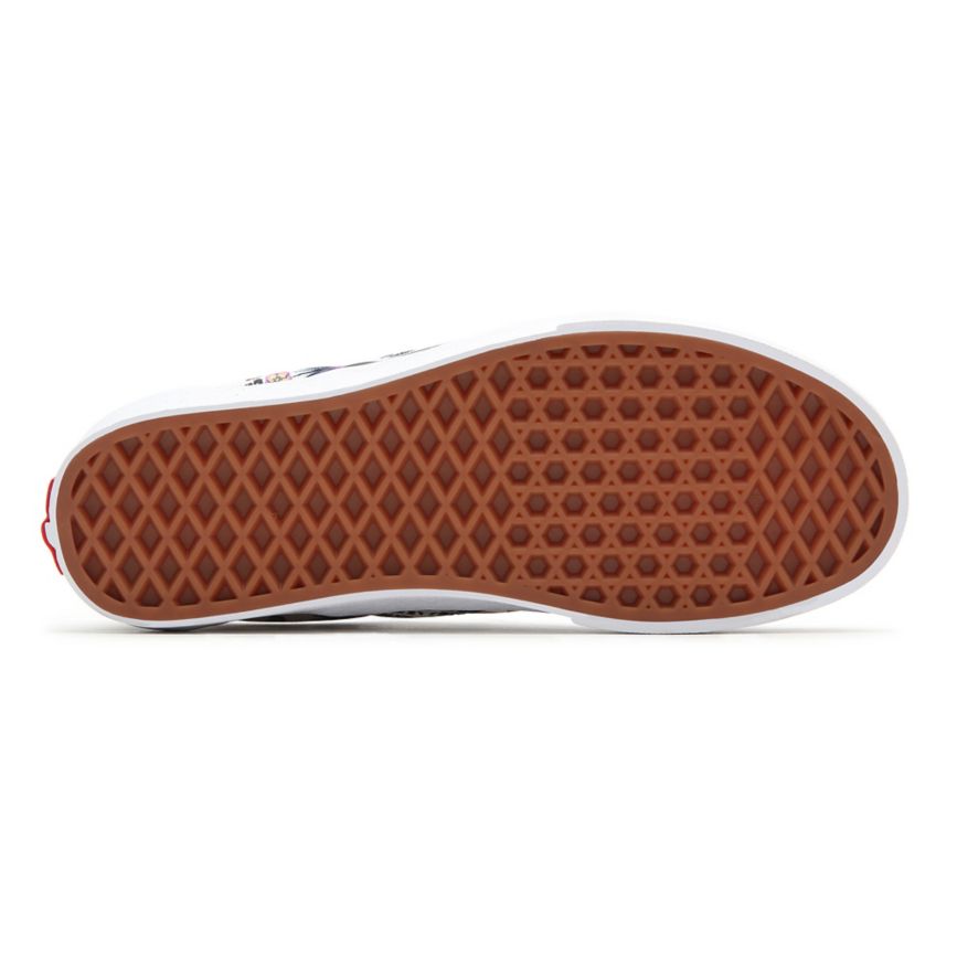 Vans Paradise Floral Klasik Slip-On Ayakkabi Beyaz | VN064W5OQ04