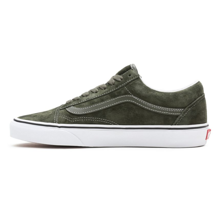 Vans Pig Süet Old Skool Ayakkabi Zeytin Yeşili | VN332B7HJ28