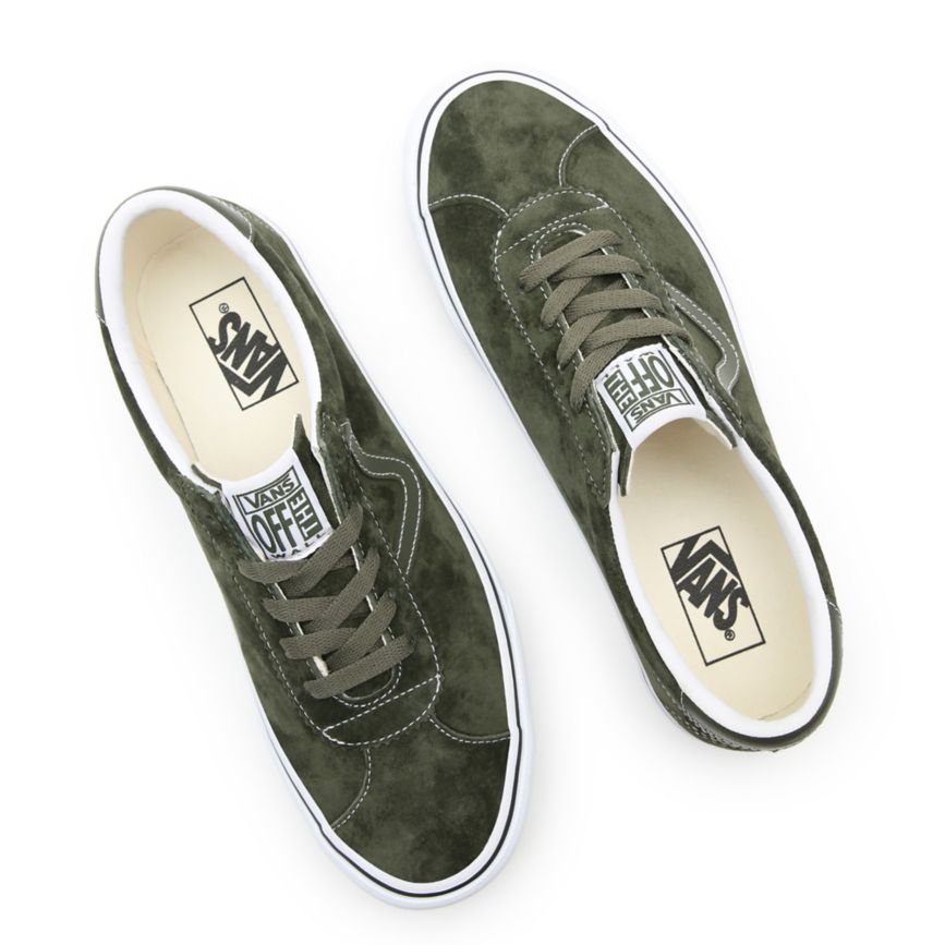 Vans Pig Süet Spor Ayakkabi Zeytin Yeşili | VN966J0QW63