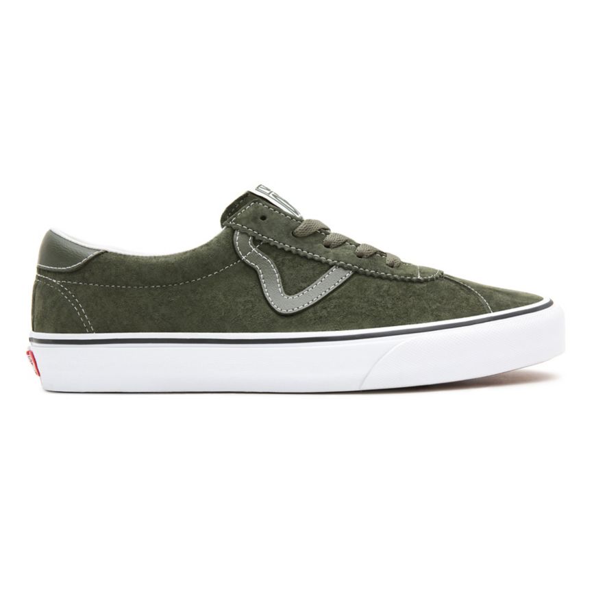 Vans Pig Süet Spor Ayakkabi Zeytin Yeşili | VN966J0QW63