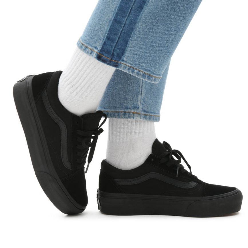 Vans Platform Old Skool Ayakkabi Siyah | VN094M1ZY71