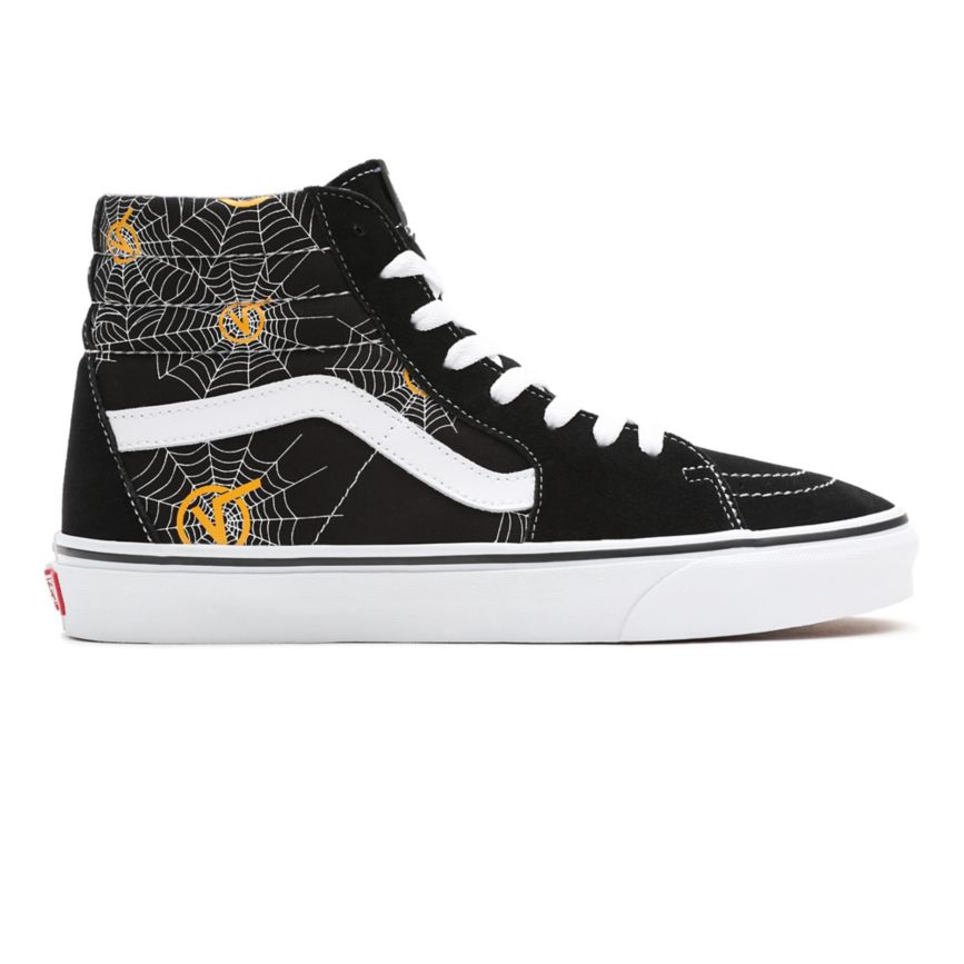Vans Printed SK8-Hi Ayakkabi Siyah | VN524Z1US86