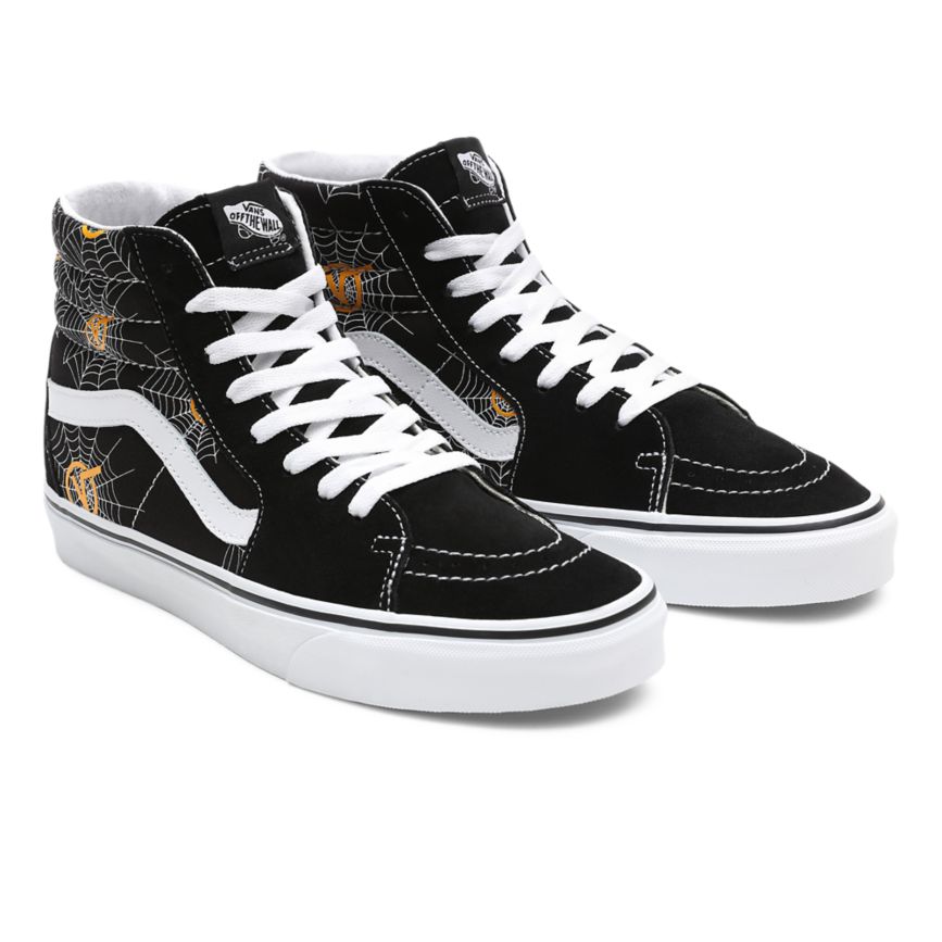 Vans Printed SK8-Hi Ayakkabi Siyah | VN524Z1US86