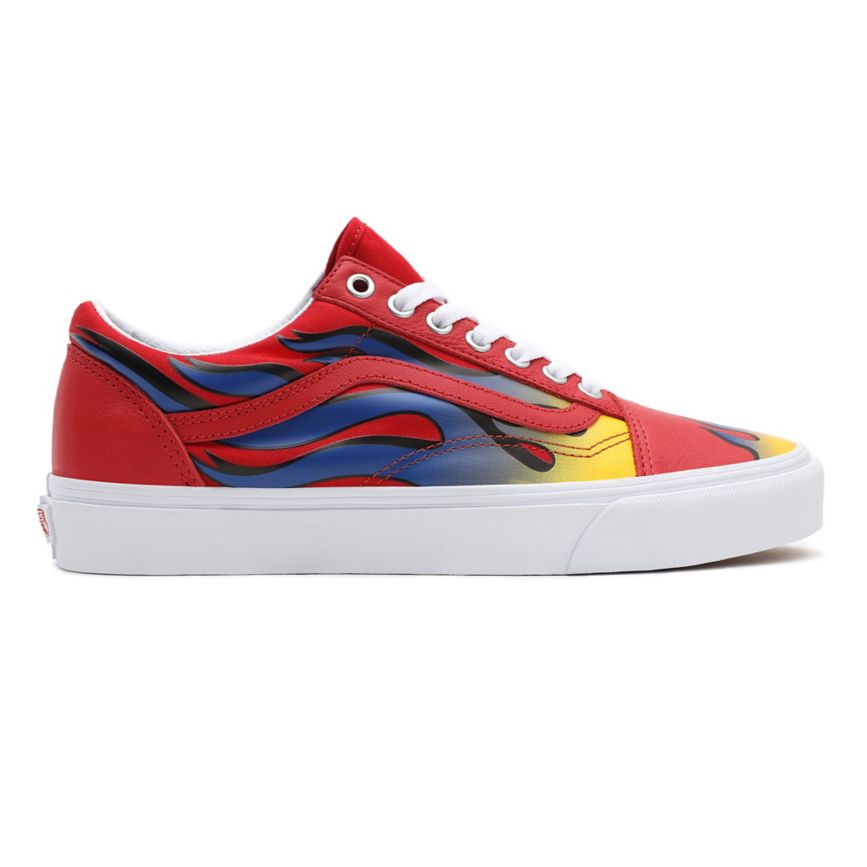 Vans Racer Old Skool Ayakkabi Kırmızı | VN429P6GT85