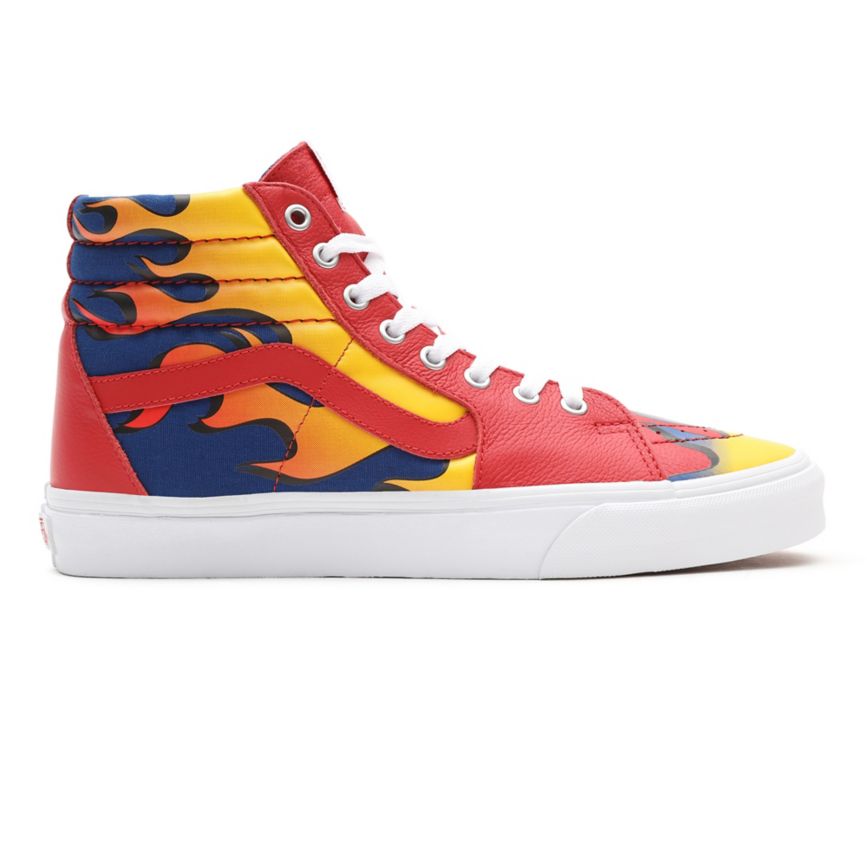 Vans Racer Sk8-Hi Ayakkabi Kırmızı | VN007G0EF55