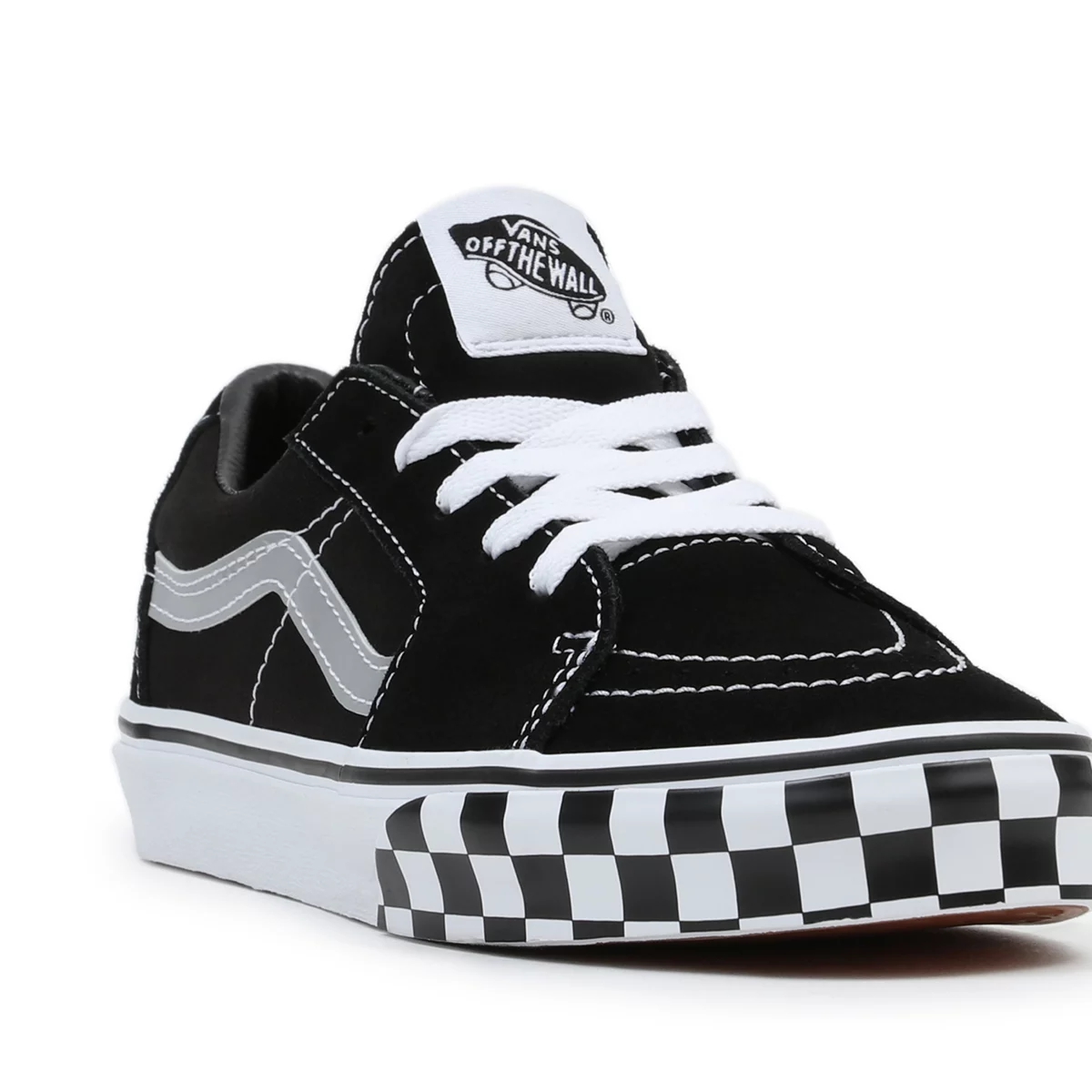 Vans Reflective Sidestripe Sk8-Low Ayakkabi Siyah | VN999Z8MV28
