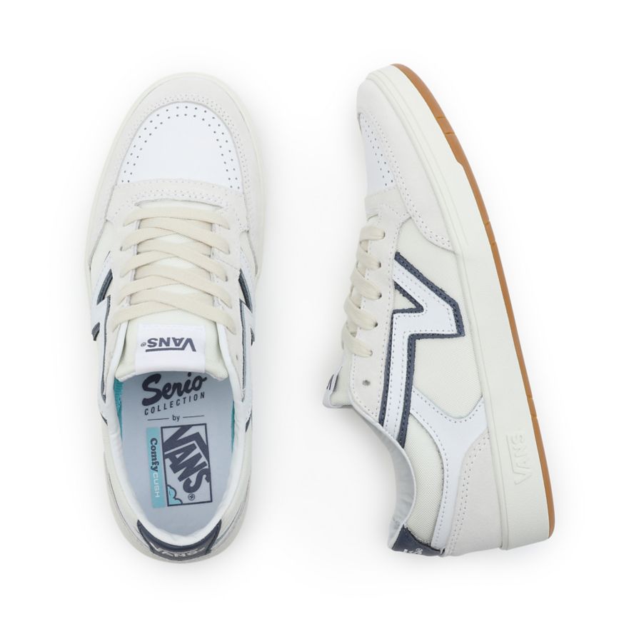 Vans Serio Koleksiyonlar Lowland CC Ayakkabi Beyaz | VN255C3GN58