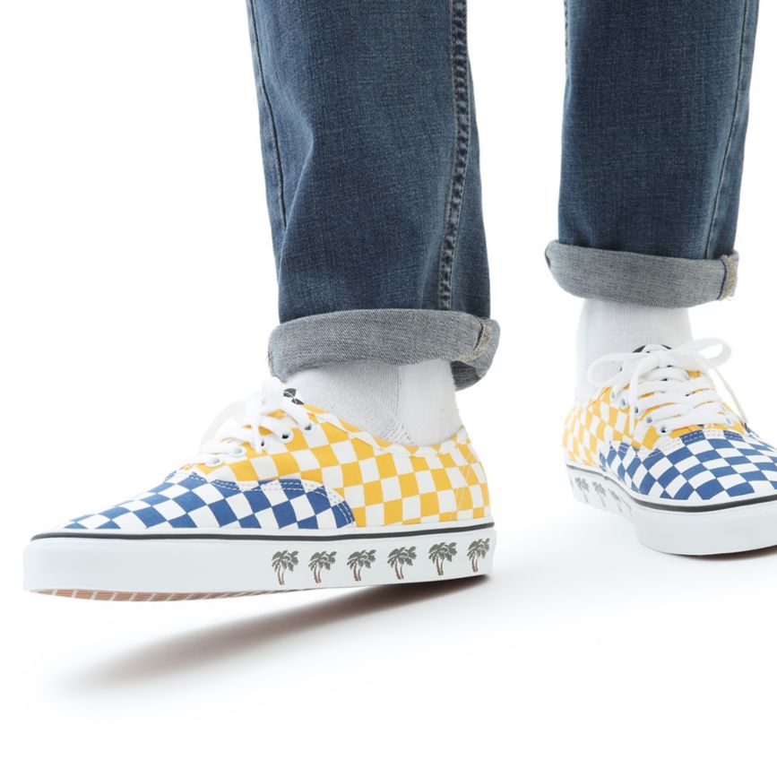 Vans Sidewall Authentic Ayakkabi Mavi | VN328X4XJ51