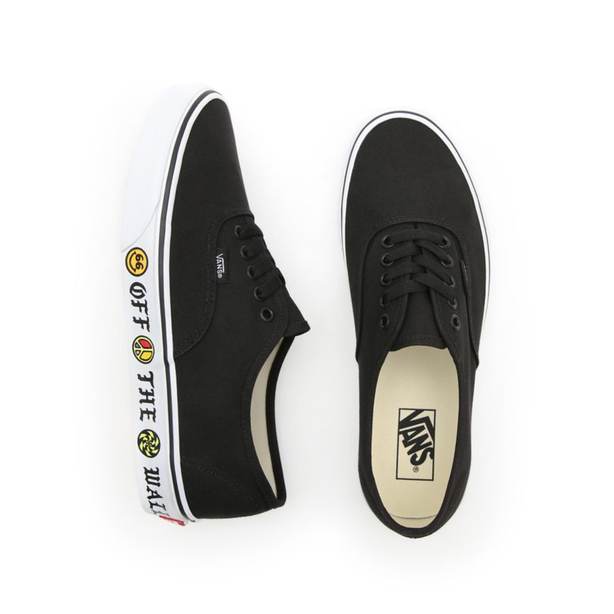 Vans Sidewall Authentic Ayakkabi Siyah | VN678G9JN04