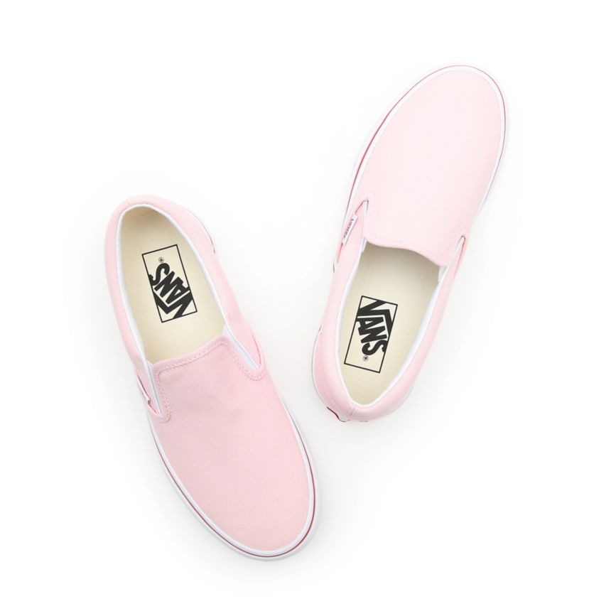 Vans Sidewall Print Klasik Slip-On Ayakkabi Pembe | VN128M7BX71