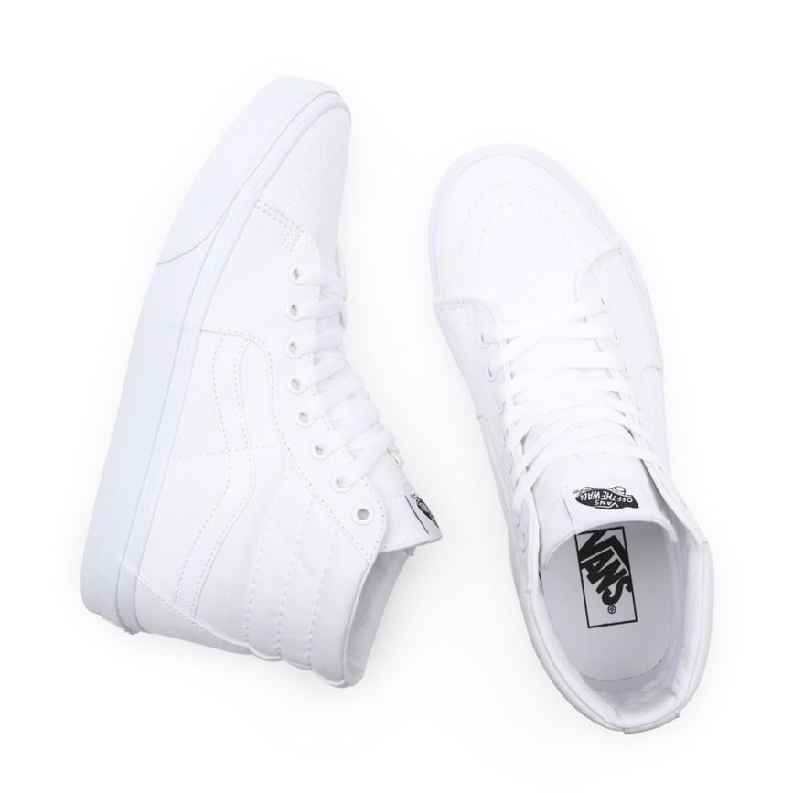 Vans Sk8-Hi Ayakkabi Beyaz | VN100Z4CV99