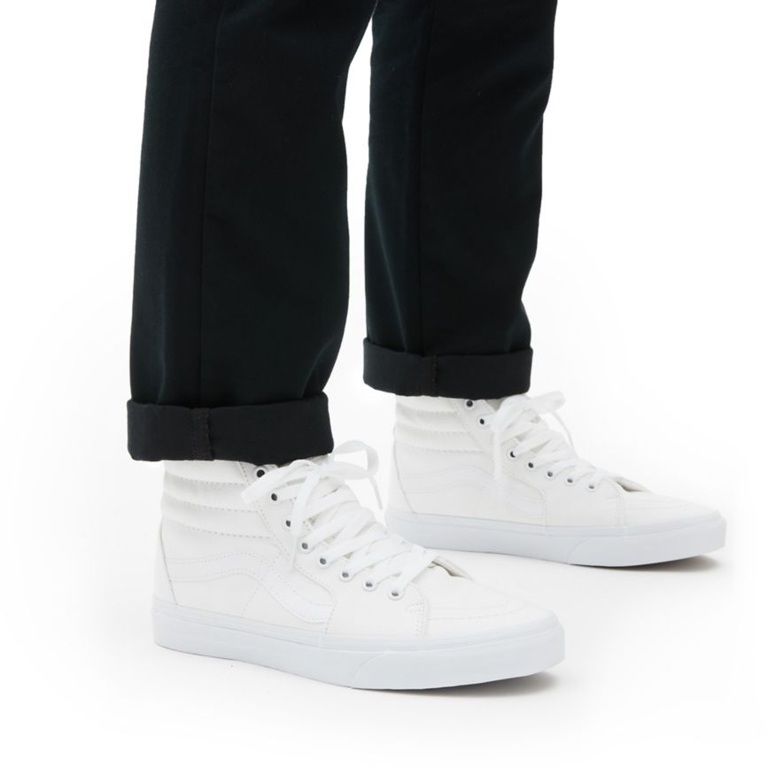 Vans Sk8-Hi Ayakkabi Beyaz | VN100Z4CV99