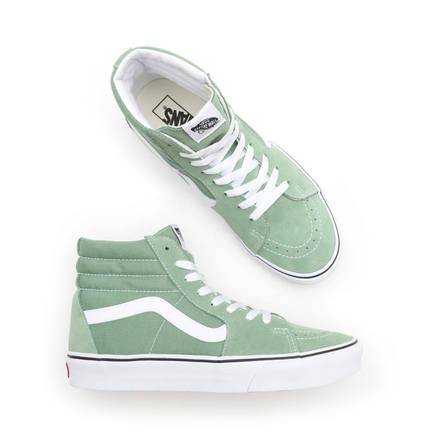 Vans Sk8-Hi Ayakkabi Yeşil | VN890M7DH44