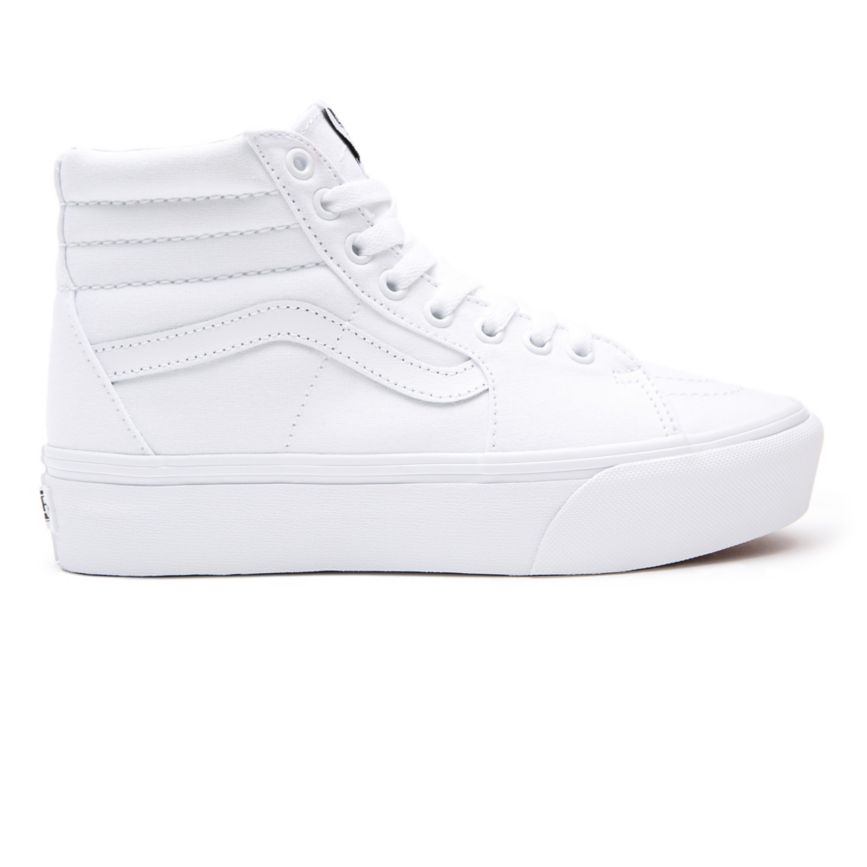Vans Sk8-Hi Platform 2.0 Ayakkabi Beyaz | VN932L7RY38