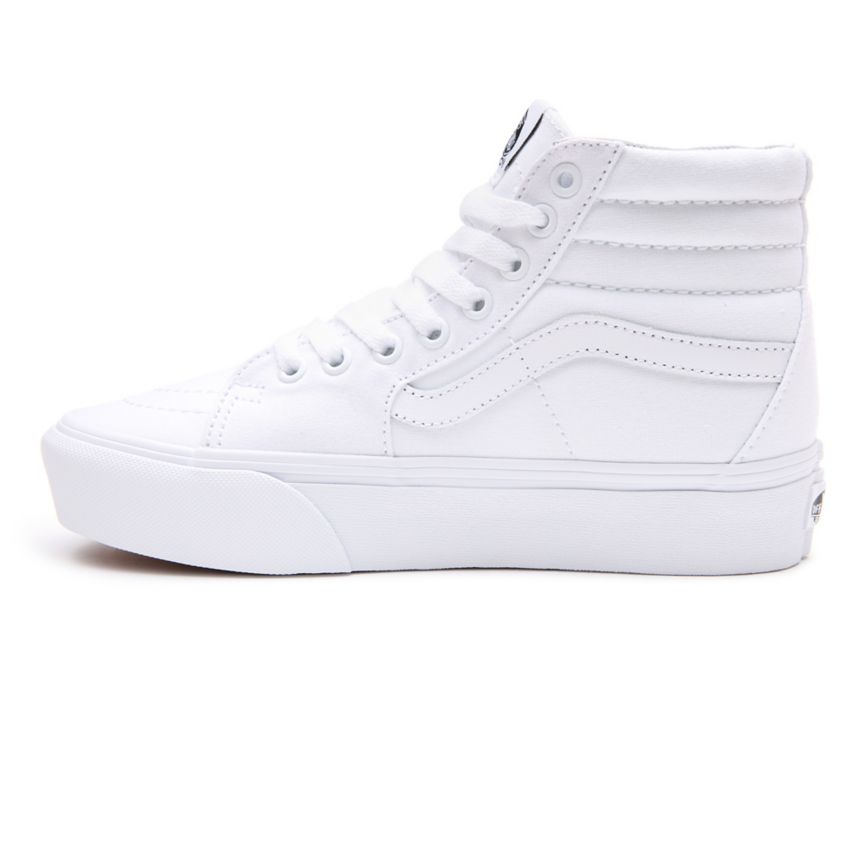 Vans Sk8-Hi Platform 2.0 Ayakkabi Beyaz | VN932L7RY38