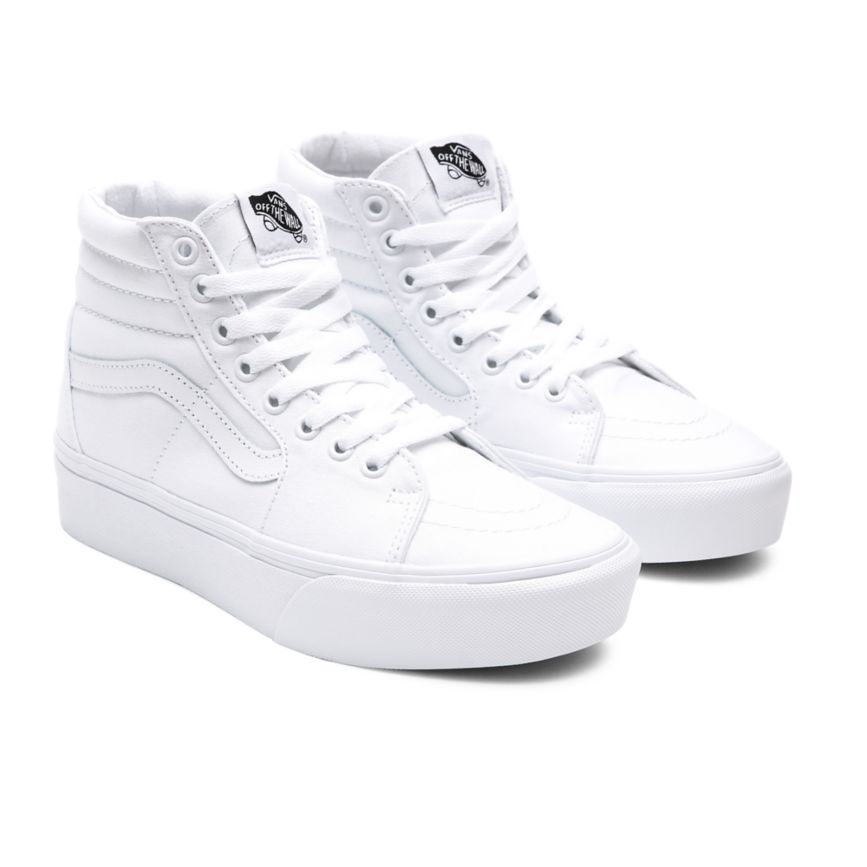 Vans Sk8-Hi Platform 2.0 Ayakkabi Beyaz | VN932L7RY38