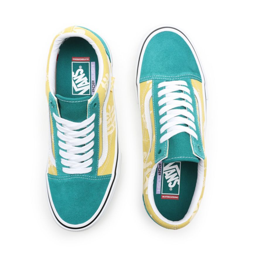 Vans Skate Aloha Old Skool Ayakkabi Turkuaz | VN571I8ES98