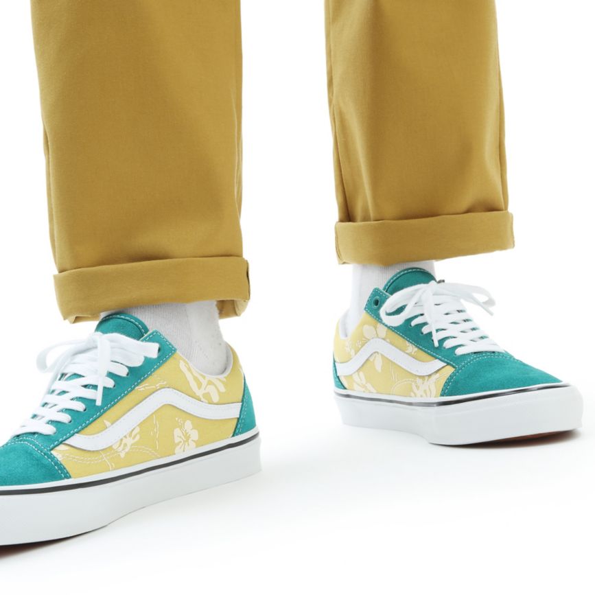 Vans Skate Aloha Old Skool Ayakkabi Turkuaz | VN571I8ES98