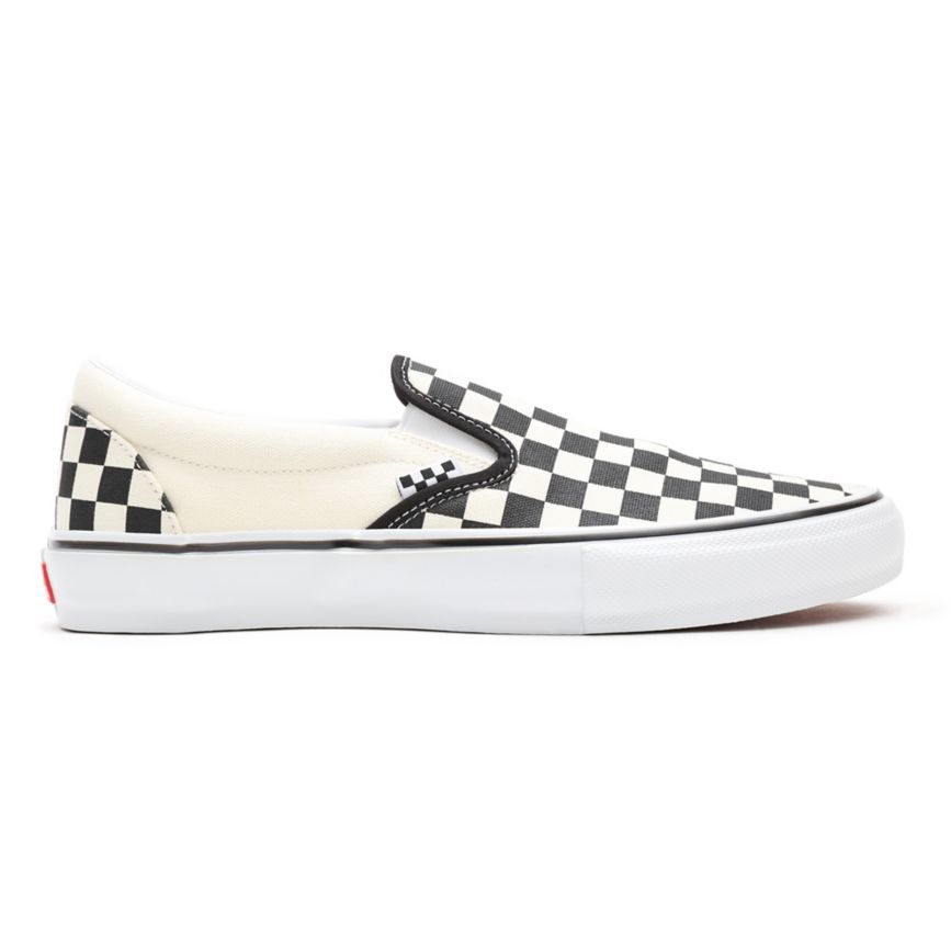 Vans Skate Checkerboard Slip-On Ayakkabi Beyaz | VN368M5HZ78