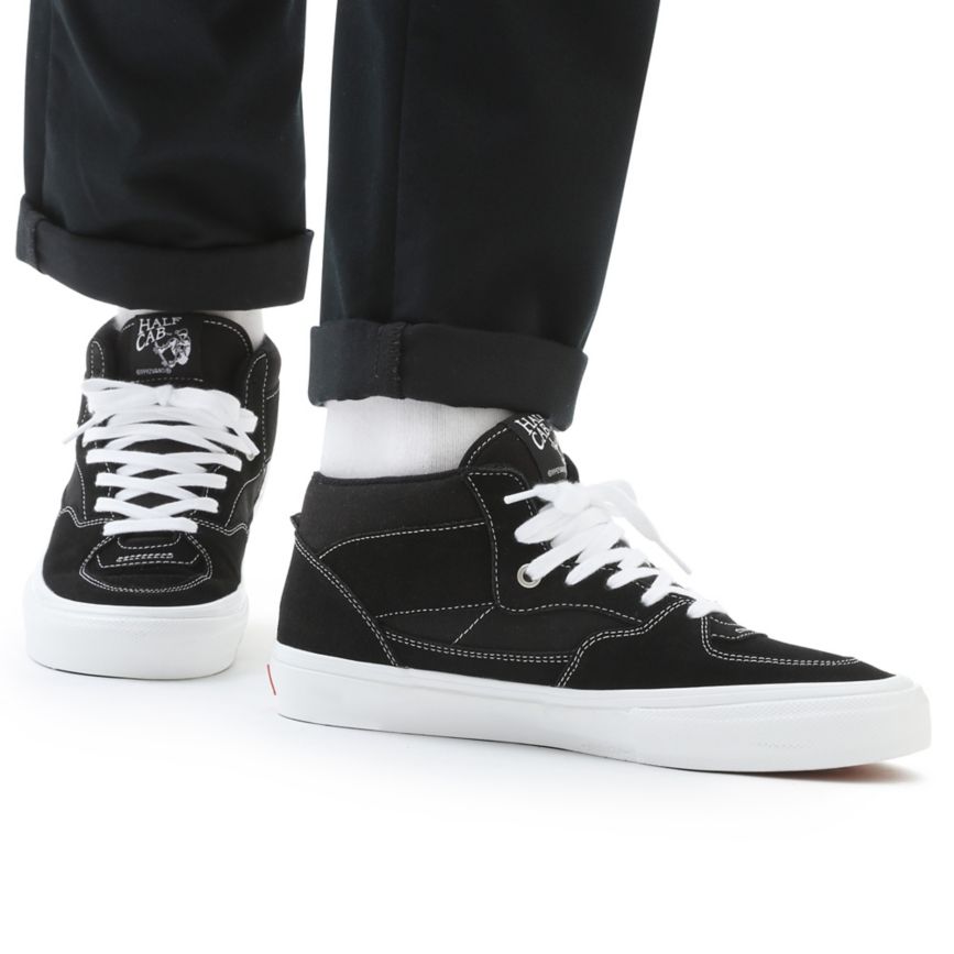 Vans Skate Half Cab Ayakkabi Siyah | VN164G1JA33
