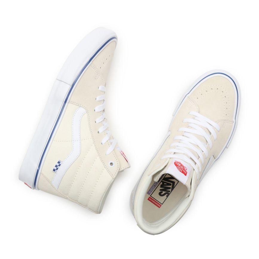 Vans Skate SK8-Hi Ayakkabi Beyaz | VN291V4FS76