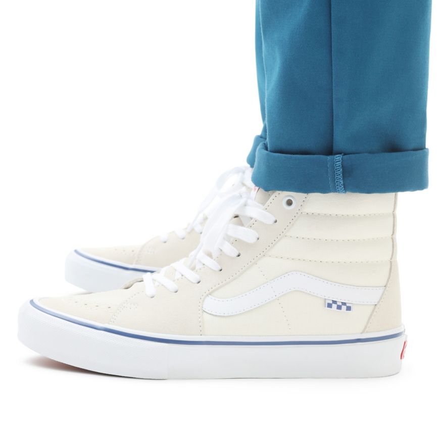 Vans Skate SK8-Hi Ayakkabi Beyaz | VN291V4FS76