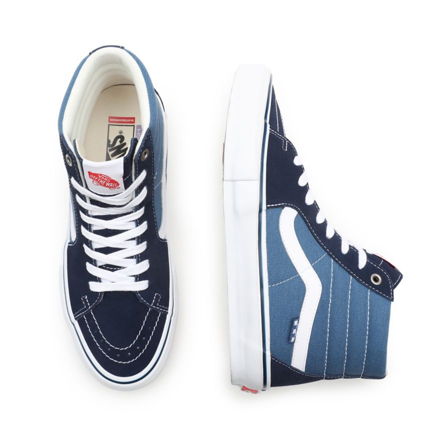 Vans Skate SK8-Hi Ayakkabi Lacivert | VN935I0BG22