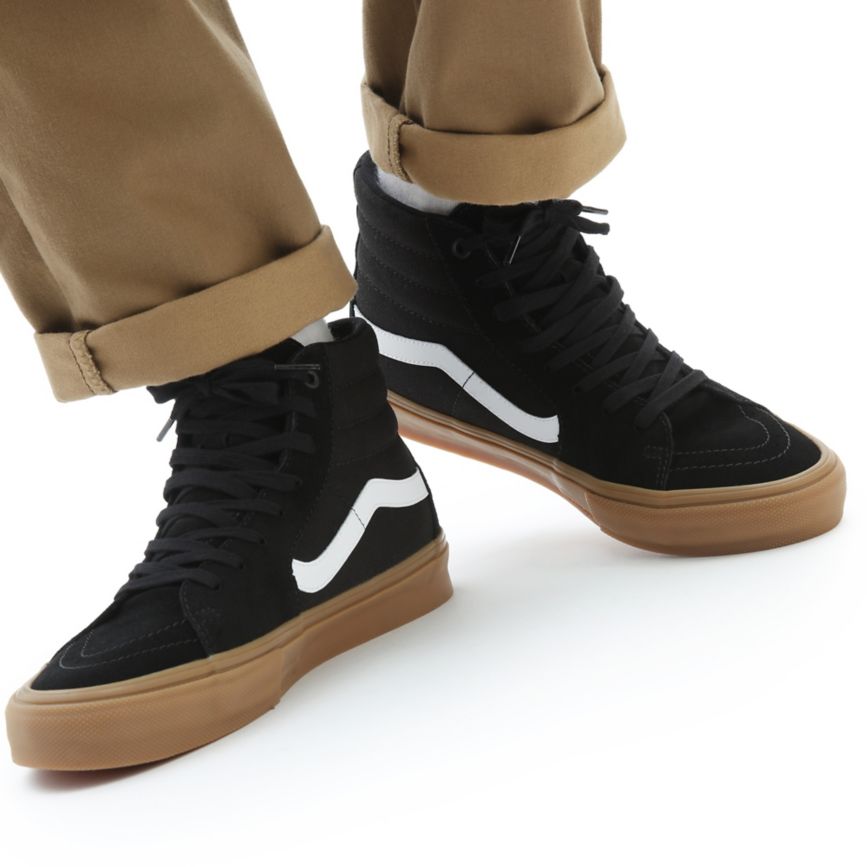 Vans Skate SK8-Hi Ayakkabi Siyah | VN735K4PZ38