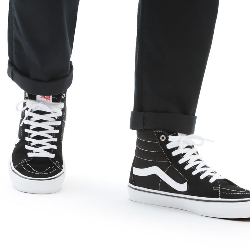 Vans Skate SK8-Hi Ayakkabi Siyah | VN811H1NR05