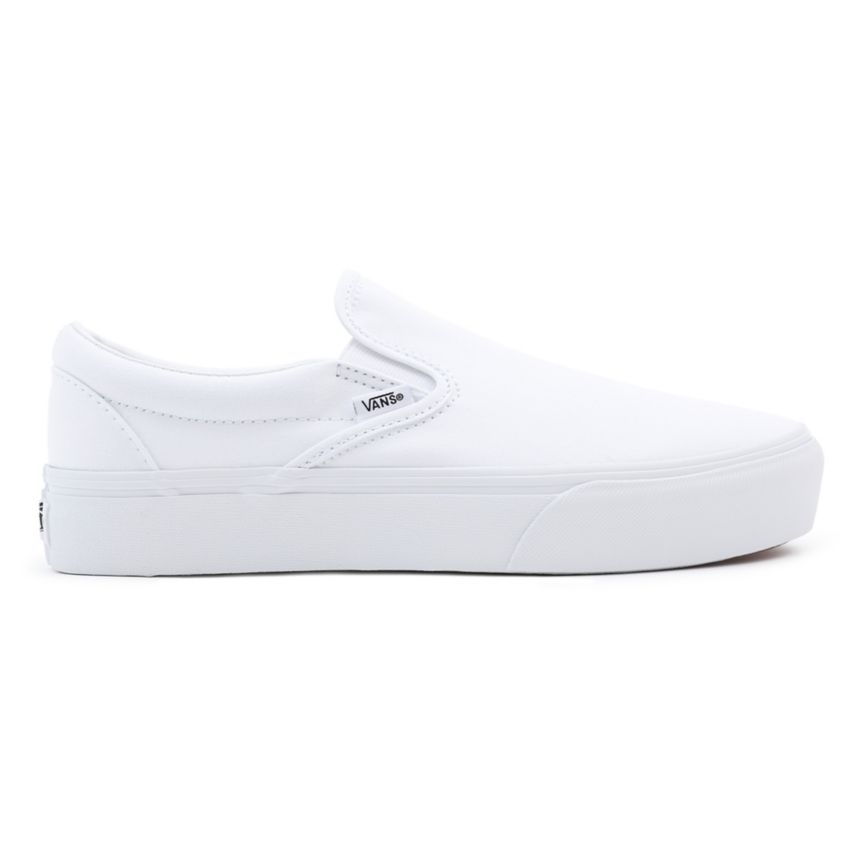 Vans Slip-On Platform Ayakkabi Beyaz | VN214J5PP25