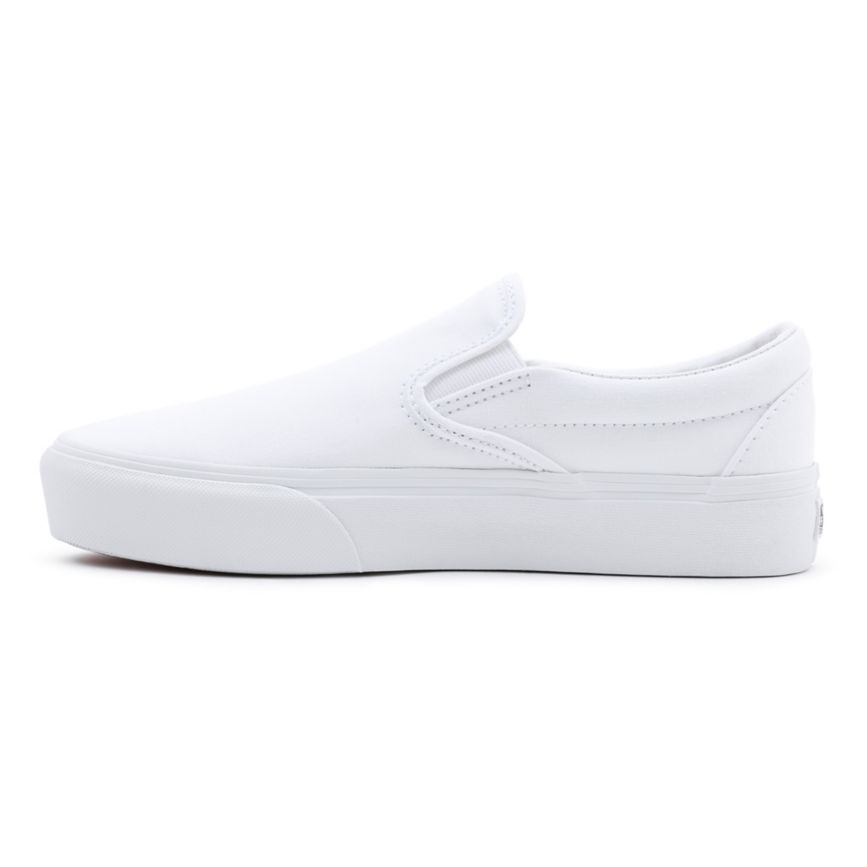 Vans Slip-On Platform Ayakkabi Beyaz | VN214J5PP25