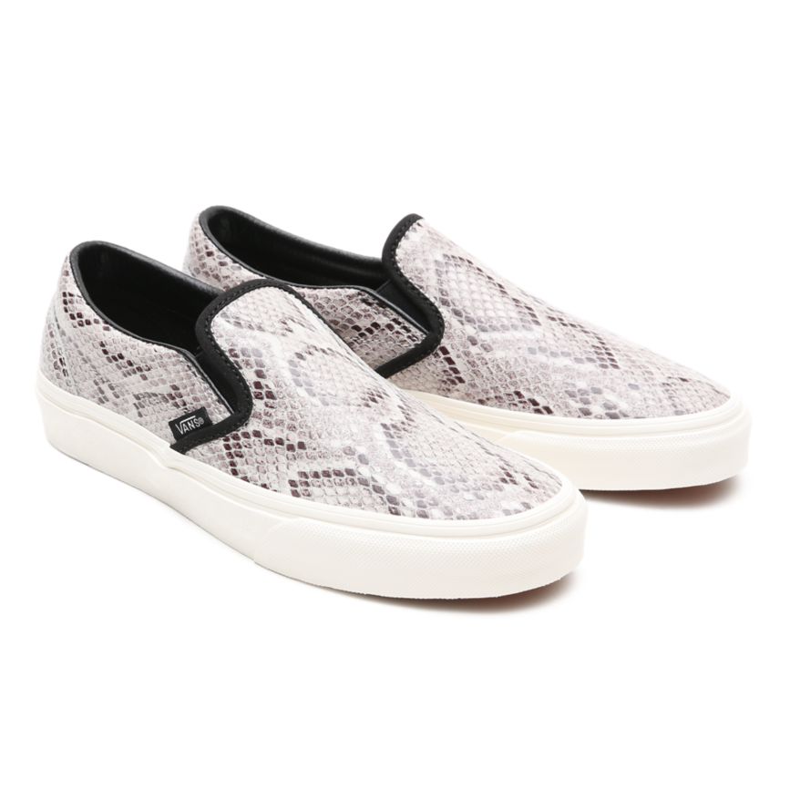 Vans Snake Klasik Slip-On Ayakkabi Siyah | VN214K6GZ44