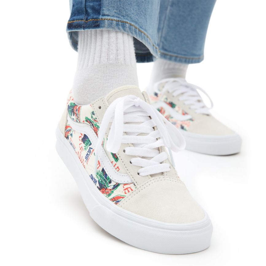 Vans Spring Daze Old Skool Ayakkabi Beyaz | VN192X5QH15