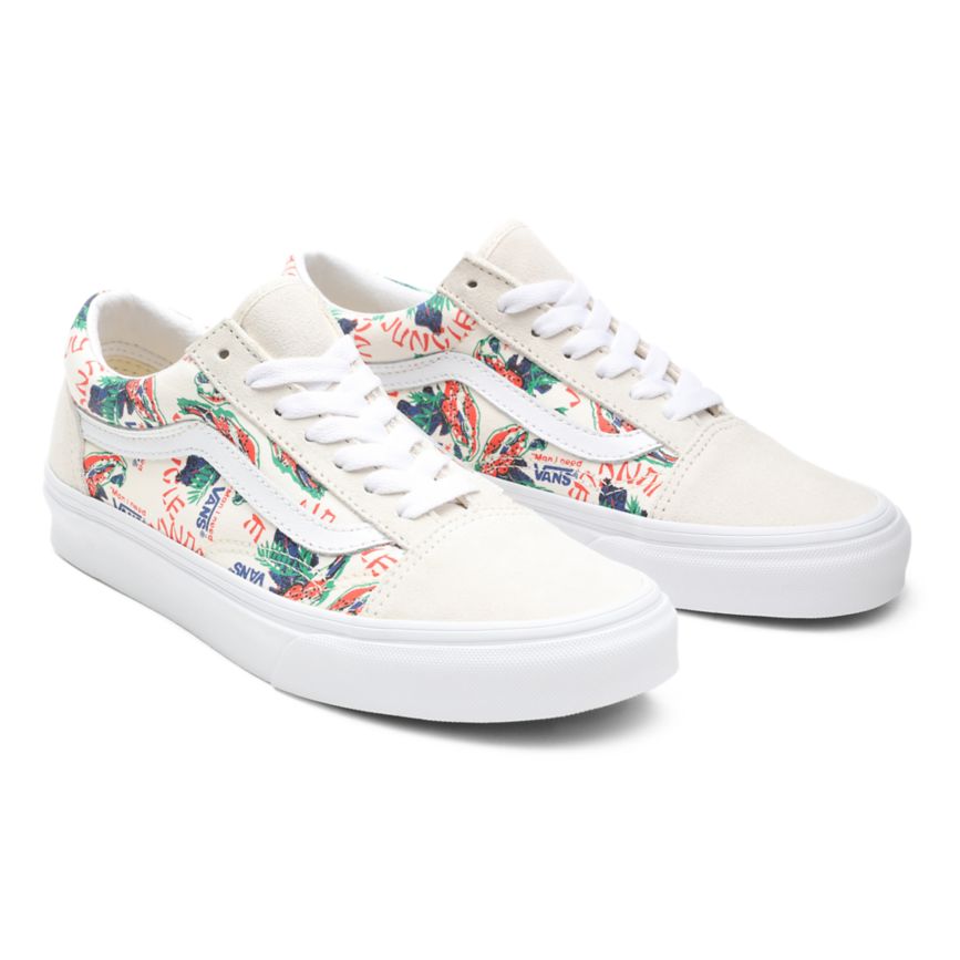Vans Spring Daze Old Skool Ayakkabi Beyaz | VN192X5QH15