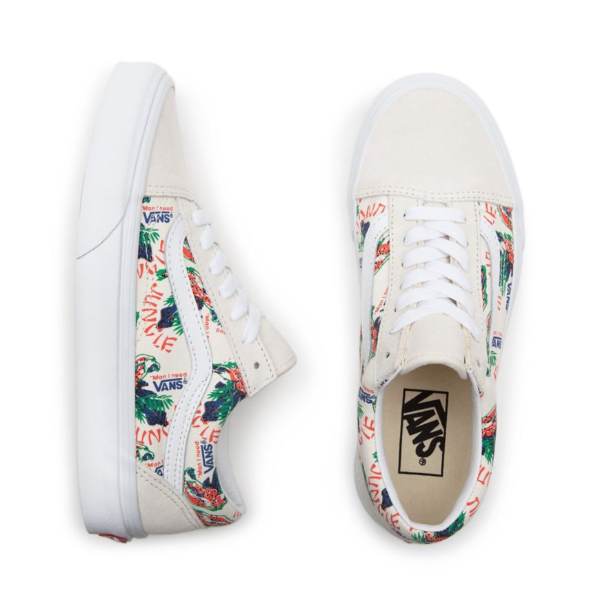 Vans Spring Daze Old Skool Ayakkabi Beyaz | VN947C8GV97